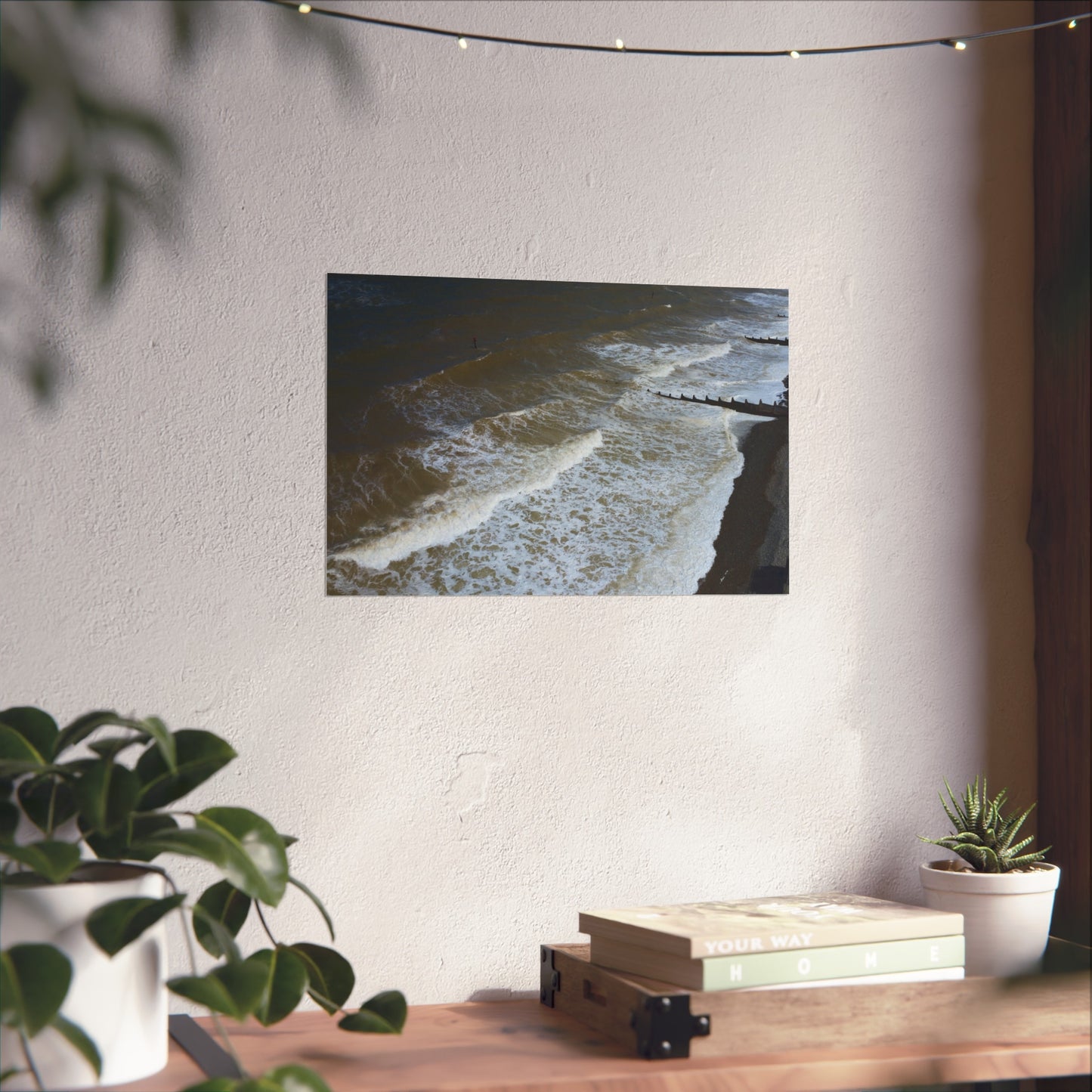 Sheringham Waves Fine Art Posters