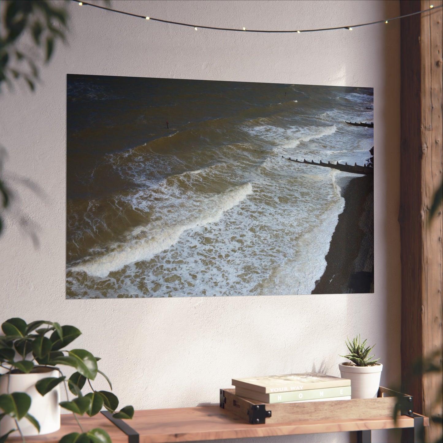 Sheringham Waves Fine Art Posters