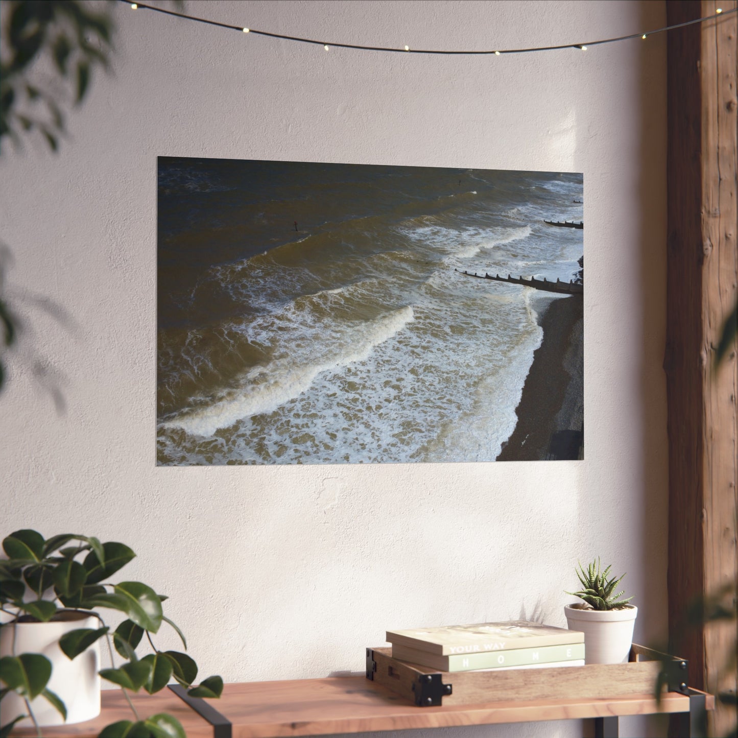 Sheringham Waves Fine Art Posters
